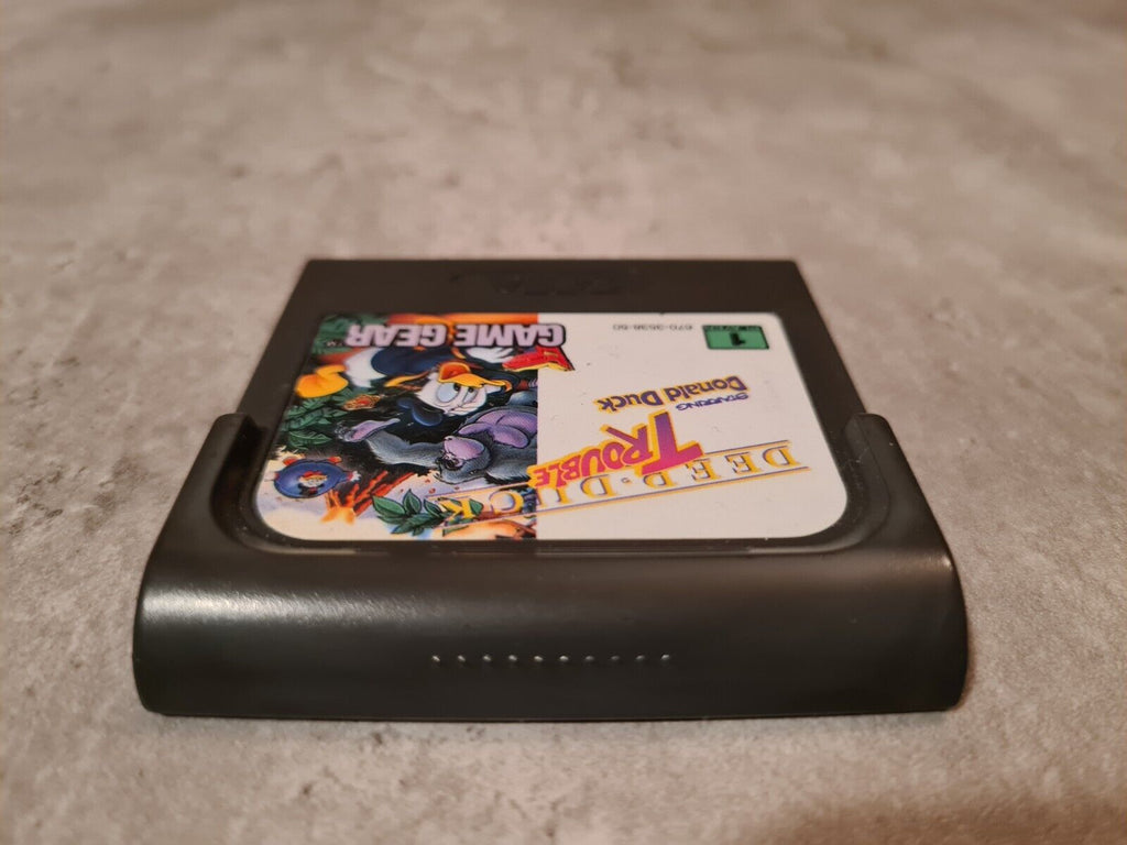 Sega Game Gear Modul Deep Duck Trouble Starring Donald Duck - T-Retro-Games 