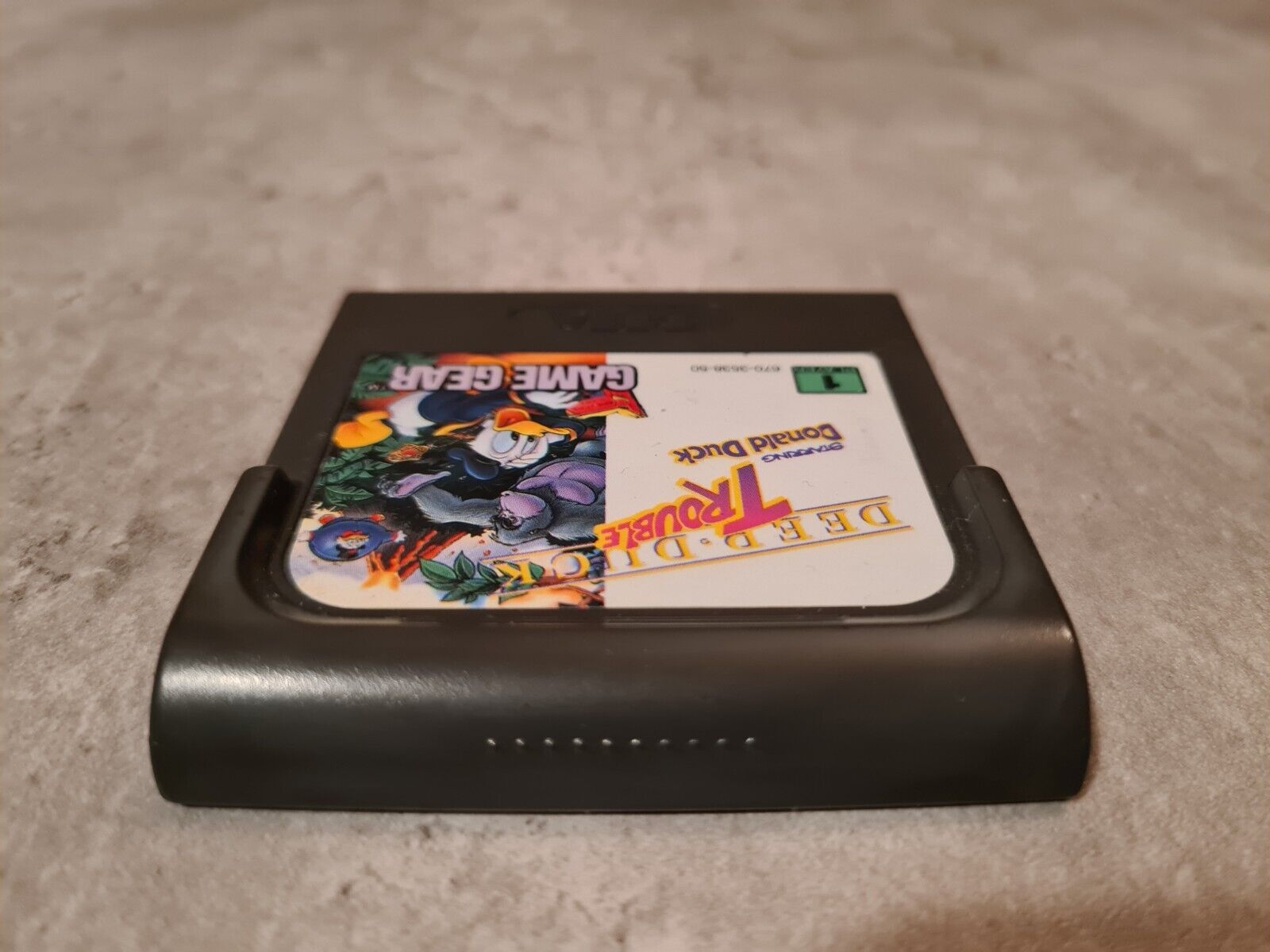 Sega Game Gear Modul Deep Duck Trouble Starring Donald Duck - T-Retro-Games 