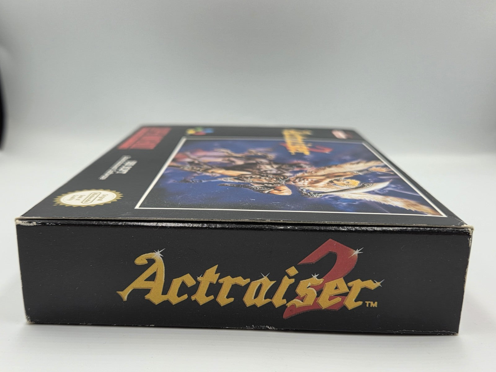 SNES Super Nintendo ActRaiser 2 mit OVP und Anleitung + Poster EUR
