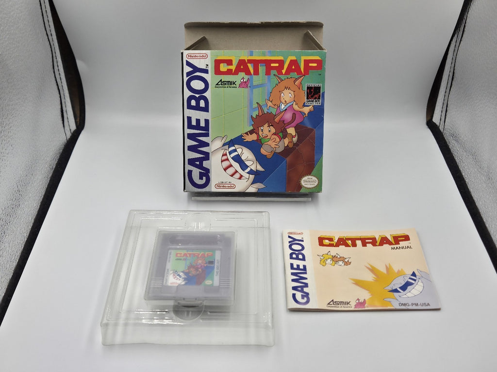 Nintendo Game Boy Classic Spiel Catrap mit OVP und Anleitung USA