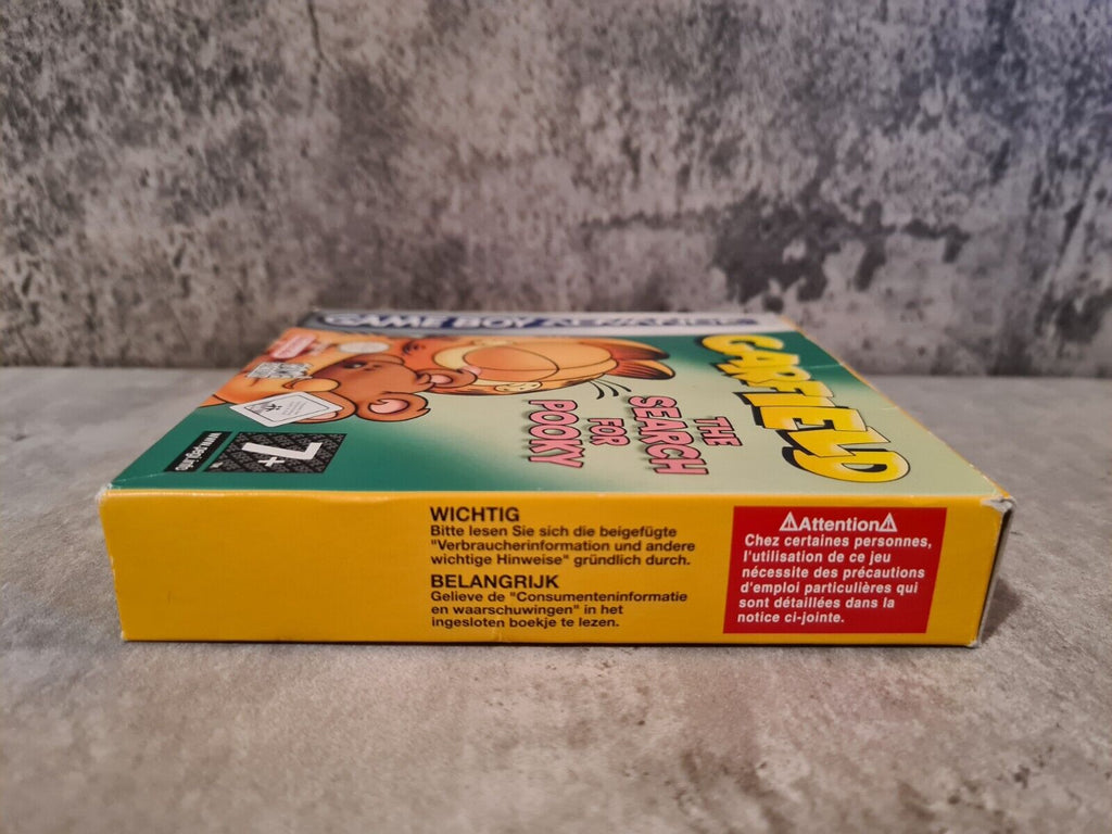 Gameboy Advance Garfield The Search for Pooky mit OVP und Anleitung EUR - T-Retro-Games 