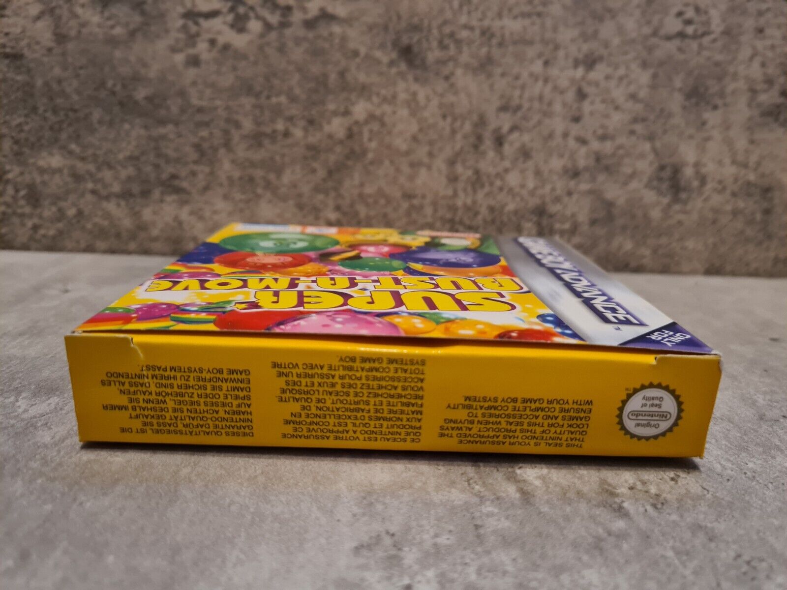 Nintendo Gameboy Advance Super Bust-A-Move mit OVP und Anleitung EUR - T-Retro-Games 