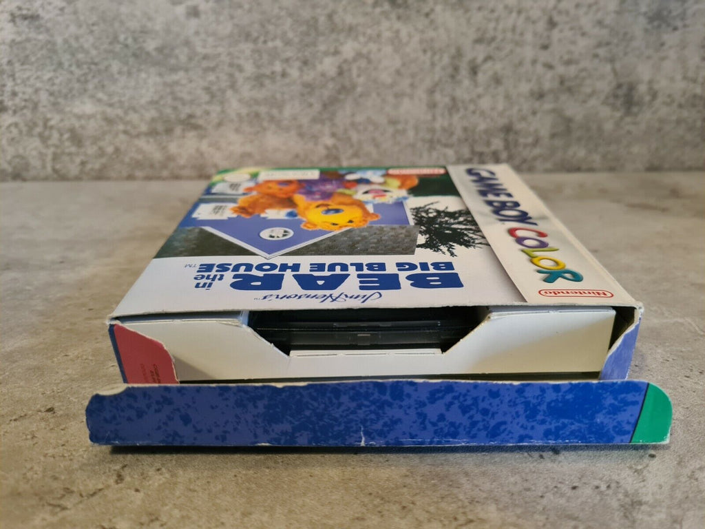 Nintendo Game Boy Color Bear in the Big Blue House mit OVP und Anleitung EUR - T-Retro-Games 