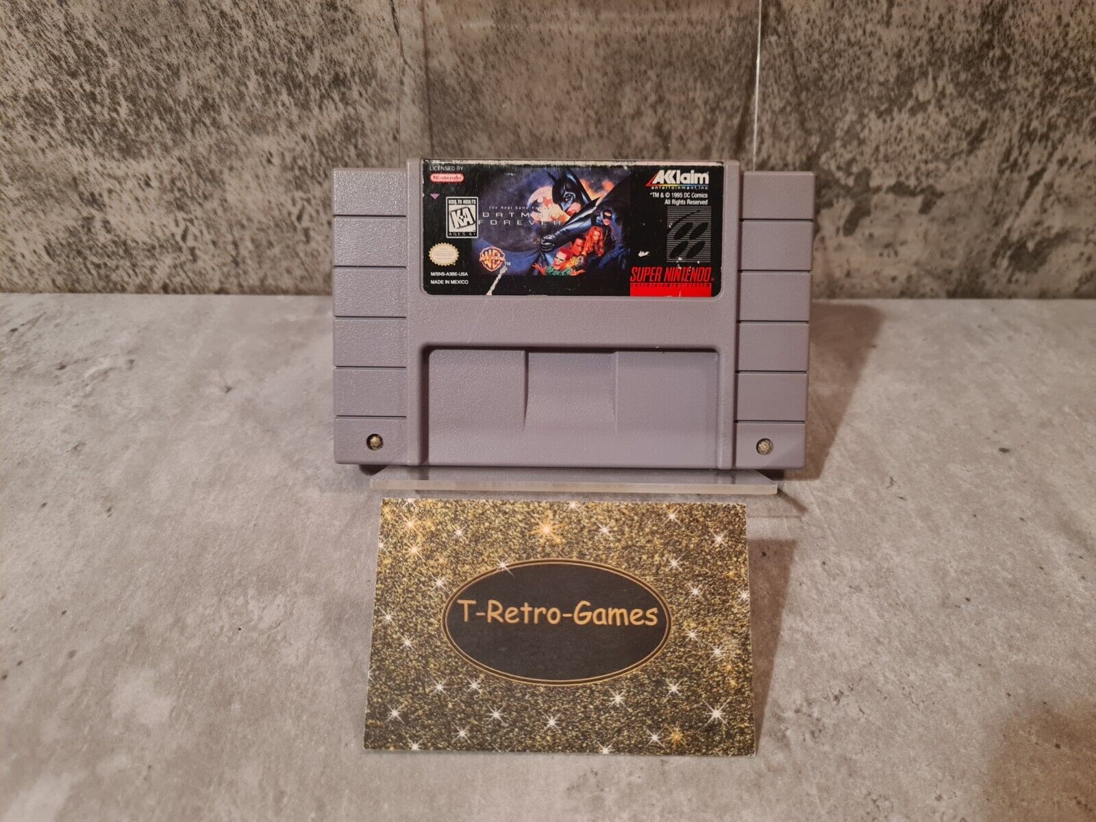 SNES Super Nintendo Batman Forever NTSC USA Modul - T-Retro-Games 