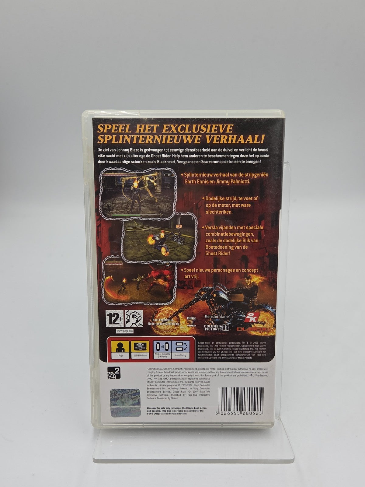Sony PSP Spiel Ghost Rider mit OVP und Anleitung 