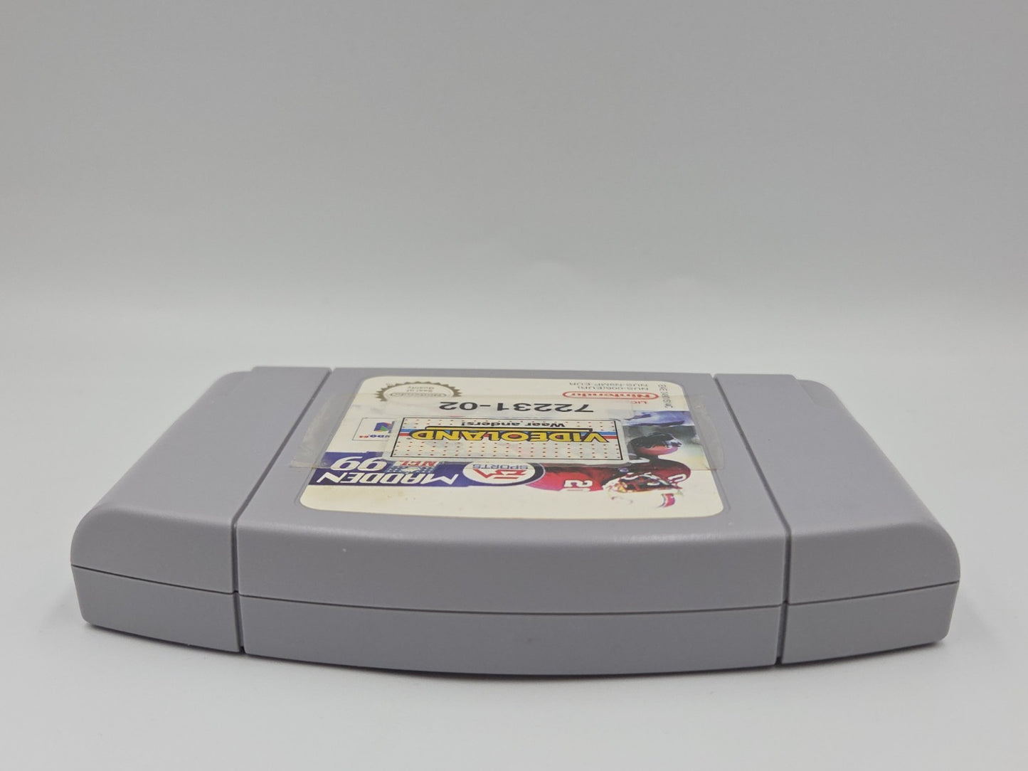 N64 Nintendo 64 Spiel Madden NFL 99 Modul EUR