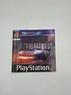 PS1 Playstation 1 Spiel Auto Destruct mit OVP und Anleitung Multilingual