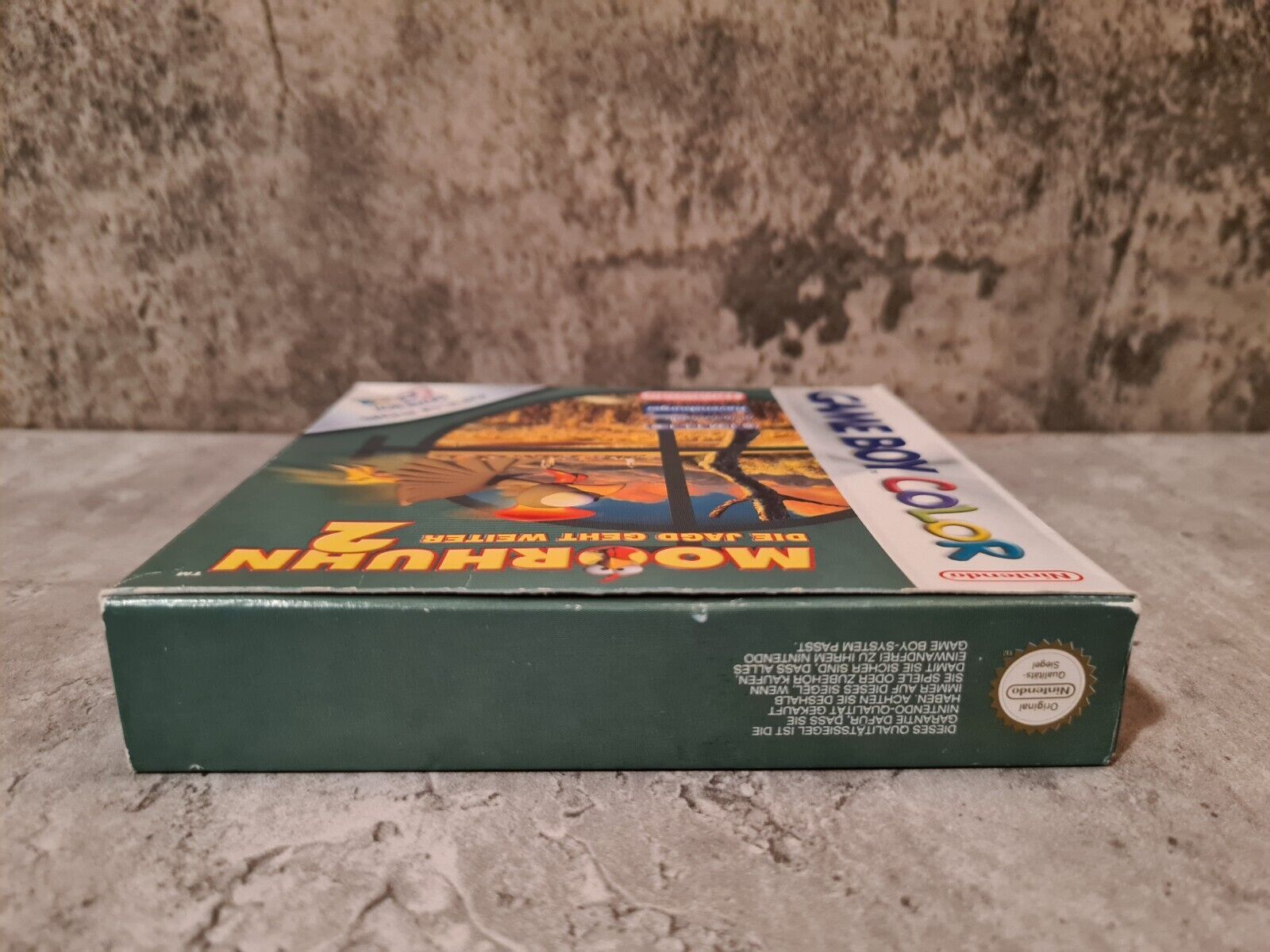 Nintendo Game Boy Color Moorhuhn 2 Die Jagd geht weiter + OVP und Anleitung NOE - T-Retro-Games 