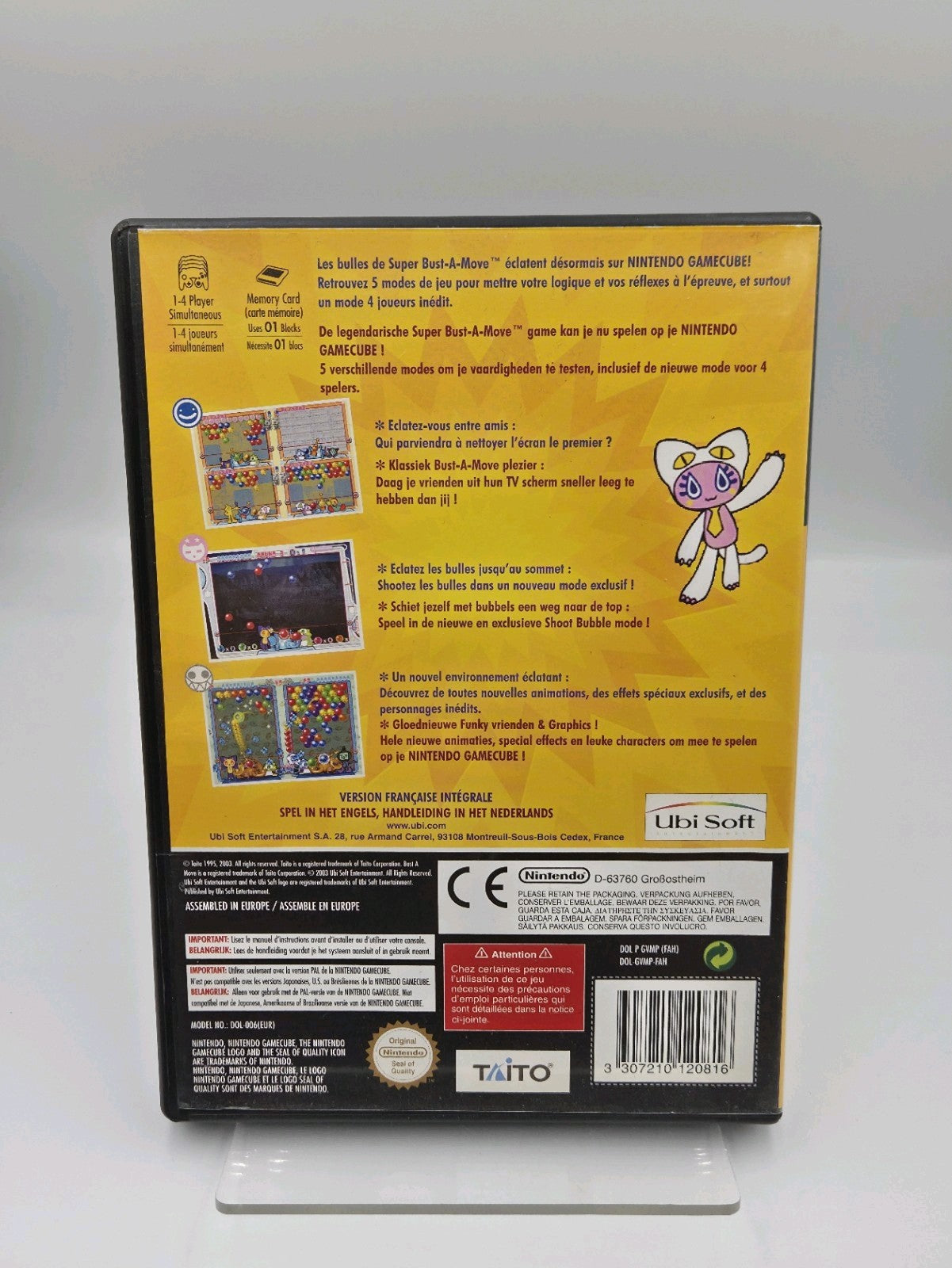 Nintendo GameCube Super Bust A-Move All Stars mit OVP und Anleitung FAH