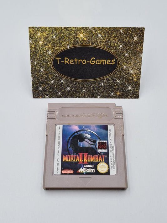 Nintendo Game Boy Classic Spiel Mortal Kombat II 2 Modul EUR - T-Retro-Games 
