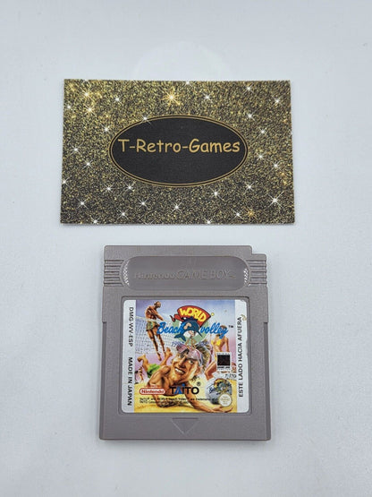 Nintendo Game Boy Classic Spiel World Beach Volley Modul ESP - T-Retro-Games 
