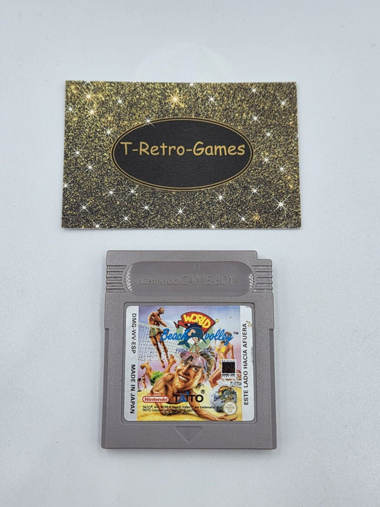 Nintendo Game Boy Classic Spiel World Beach Volley Modul ESP - T-Retro-Games 