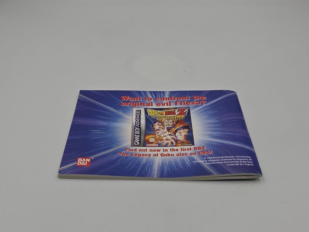 Game Boy Advance Spiel DragonBall Z The Legacy of Goku II + OVP + Anleitung UKV