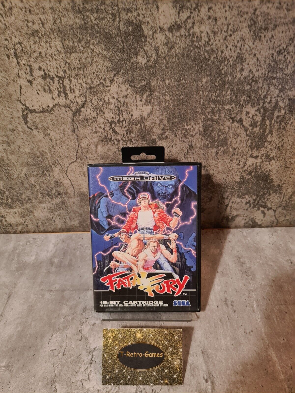 Sega Mega Drive Spiel Fatal Fury mit OVP Multi Language - T-Retro-Games 