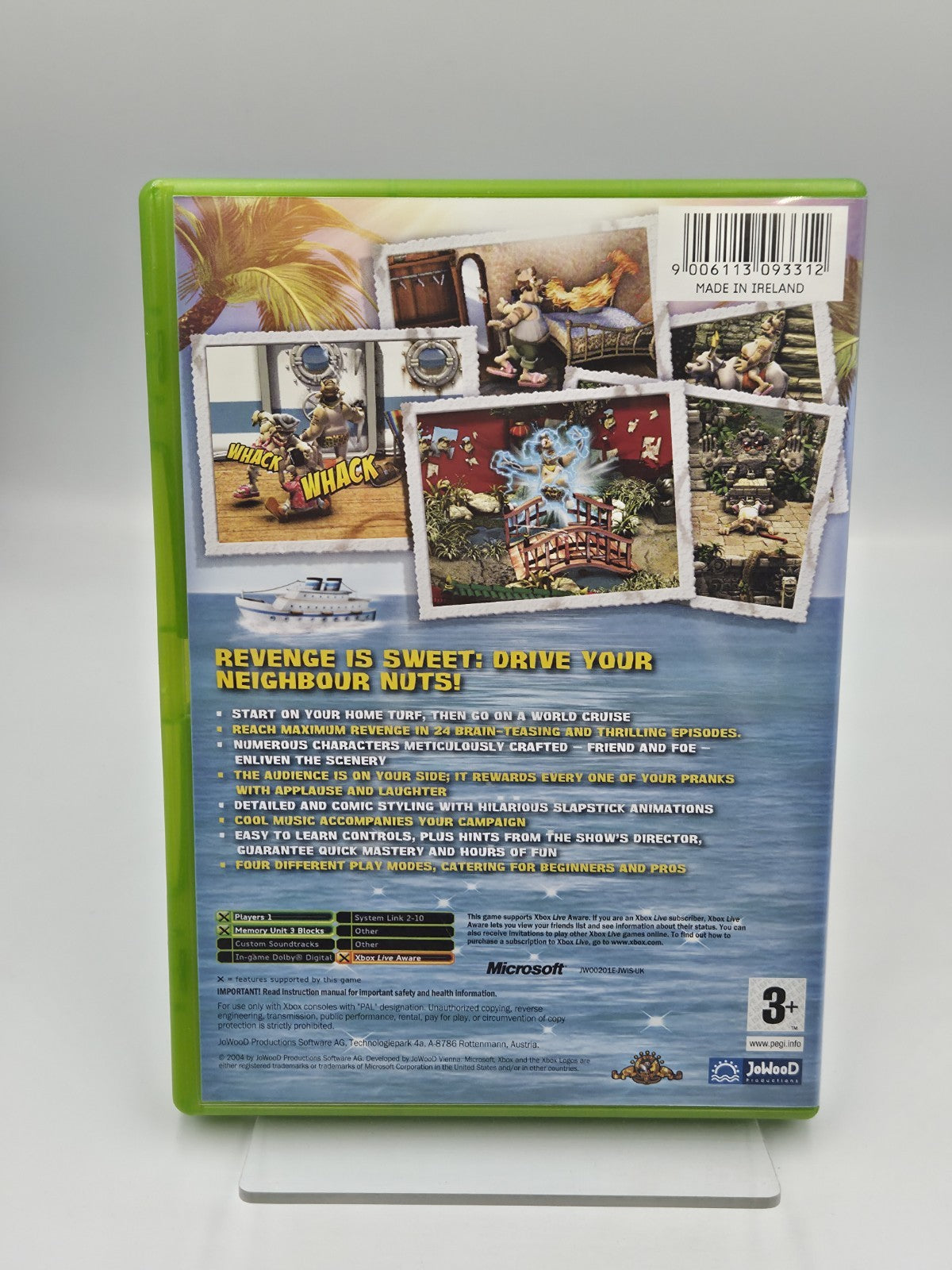XBOX Spiel Neighbours from Hell mit OVP und Anleitung Englisch
