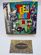 Nintendo Game Boy Advance Teen Titans 2 mit OVP und Anleitung USA - T-Retro-Games 