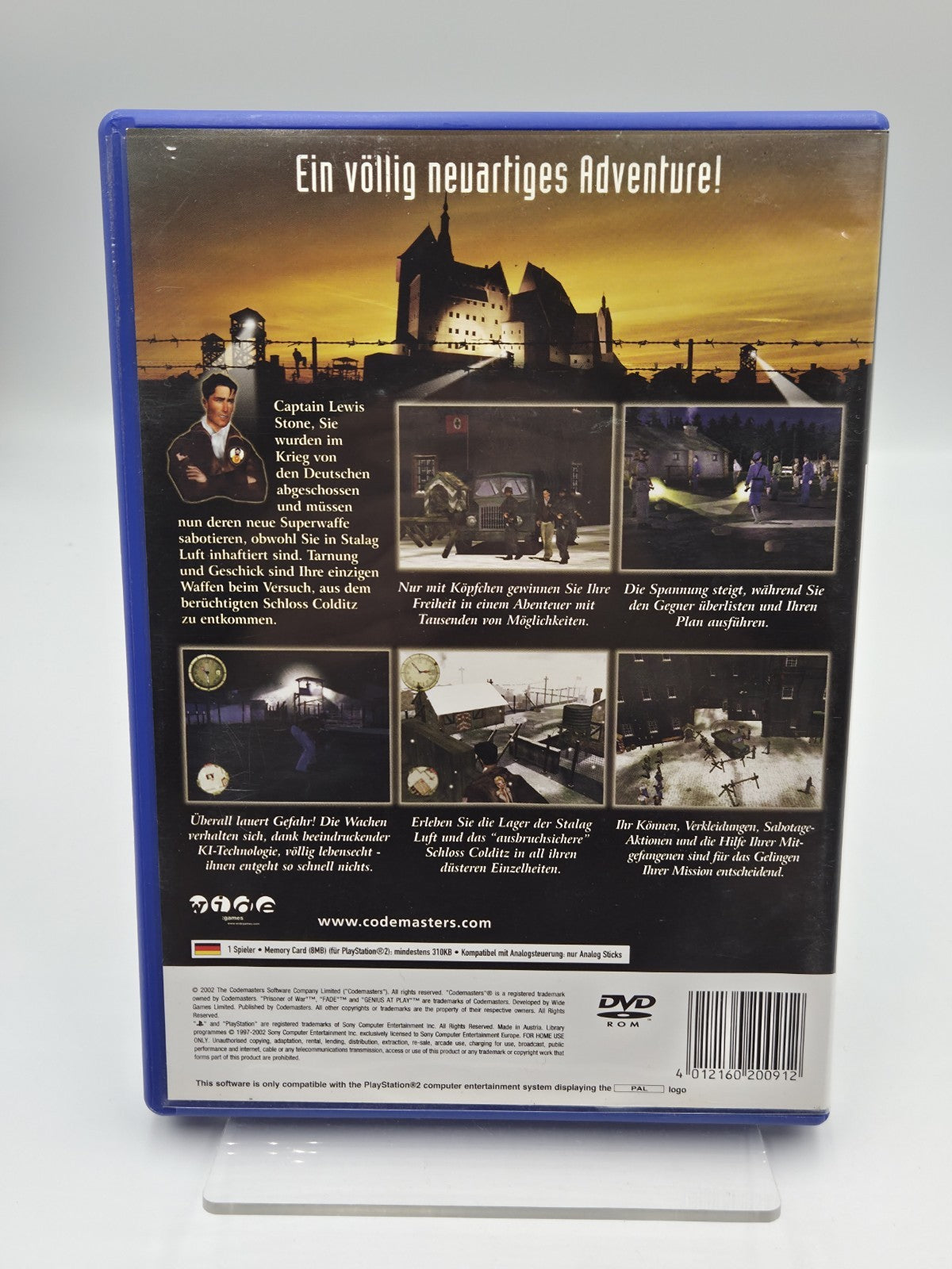 PS2 Playstation 2 World War II Prisoner of War  mit OVP und Anleitung Deutsch 