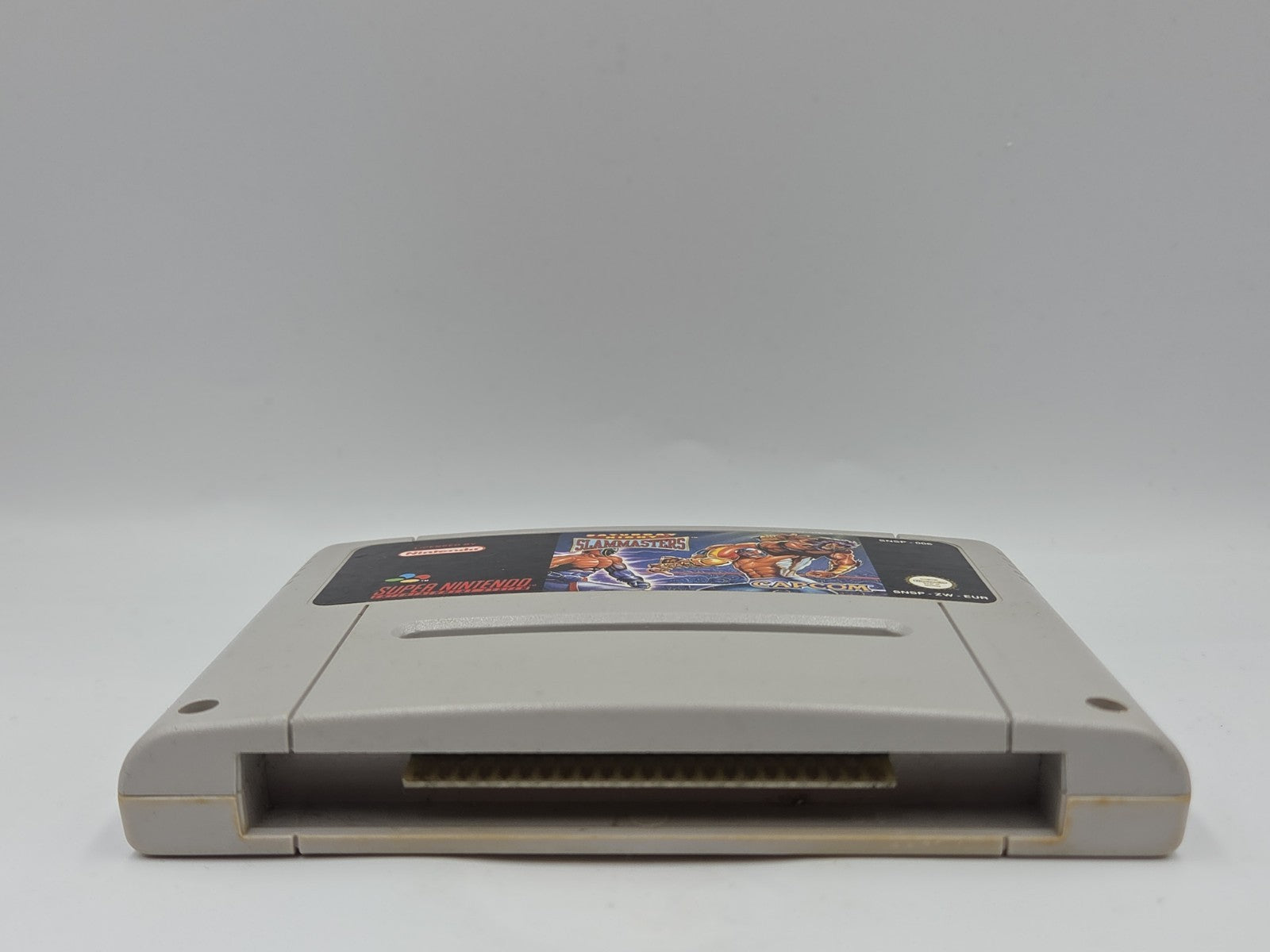 SNES Super Nintendo Spiel Saturday Night Slammasters Modul EUR