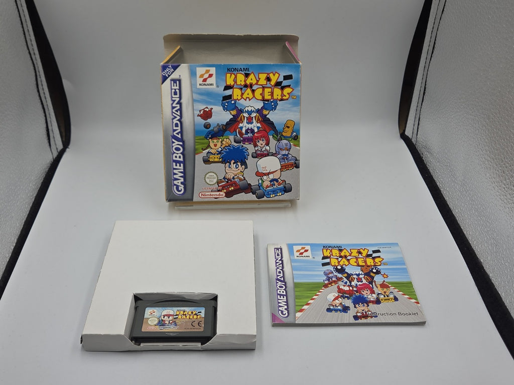 Nintendo Game Boy Advance Spiel Krazy Racers mit OVP und Anleitung Multilingual