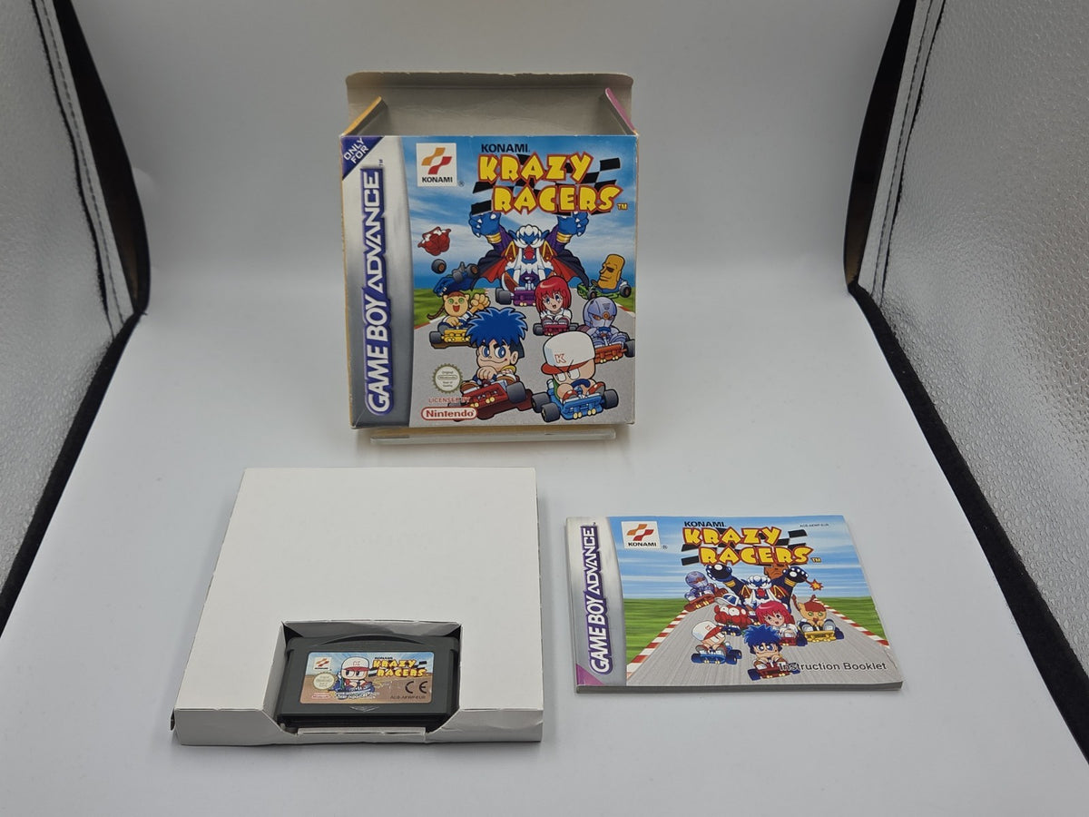 Nintendo Game Boy Advance Spiel Krazy Racers mit OVP und Anleitung Multilingual