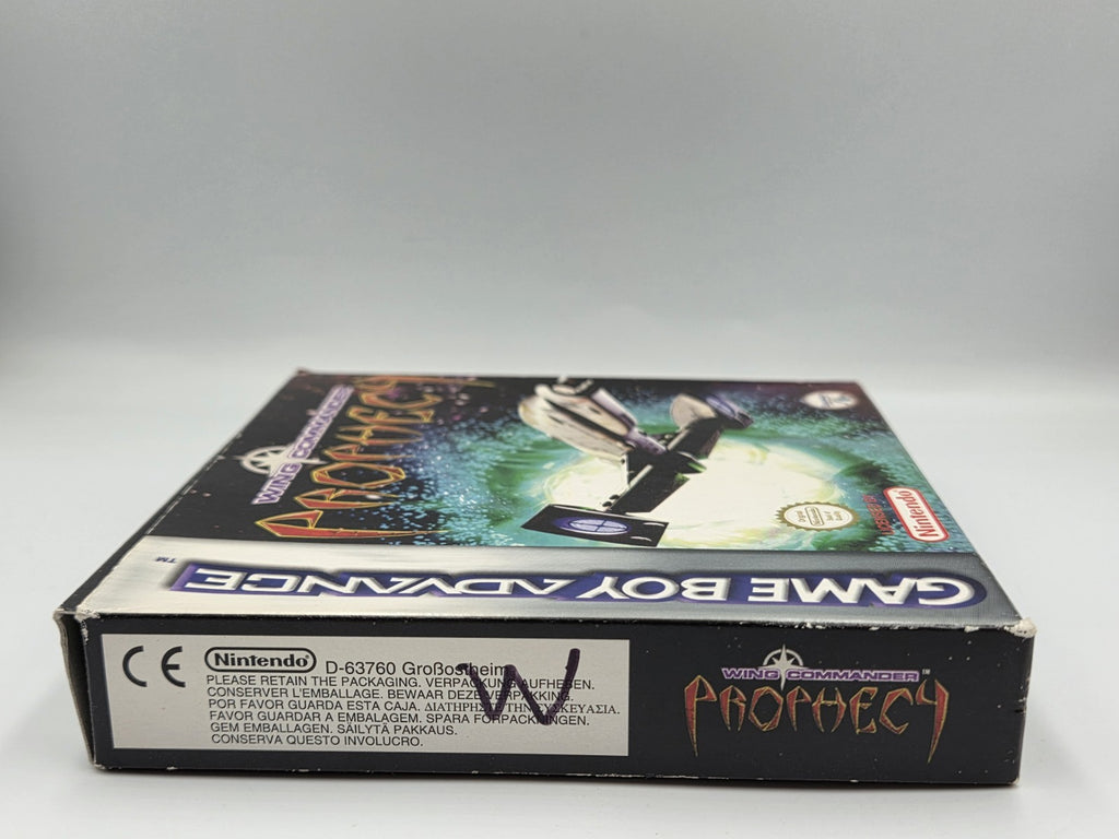Nintendo Game Boy Advance Wing Commander Prophecy mit OVP und Anleitung UKV
