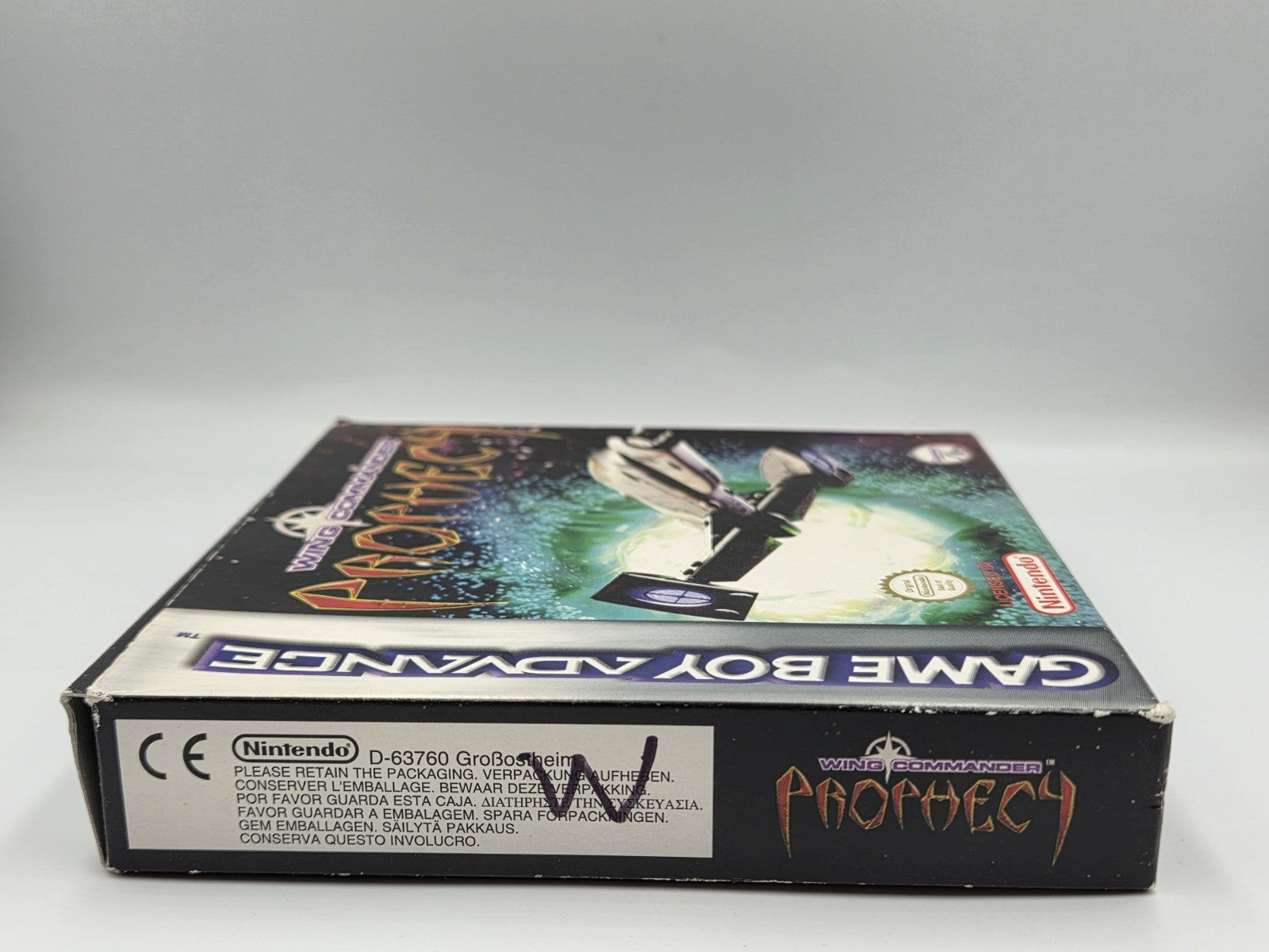 Nintendo Game Boy Advance Wing Commander Prophecy mit OVP und Anleitung UKV