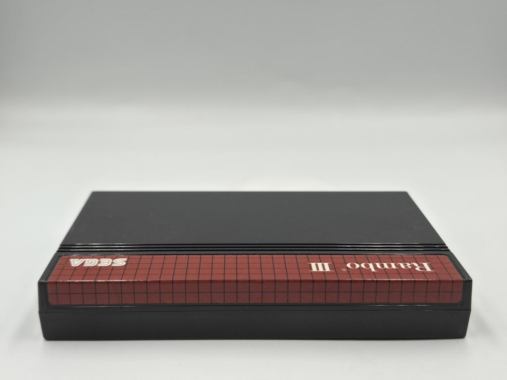 Sega Master System Spiel Rambo III mit OVP und Anleitung Multi Language 