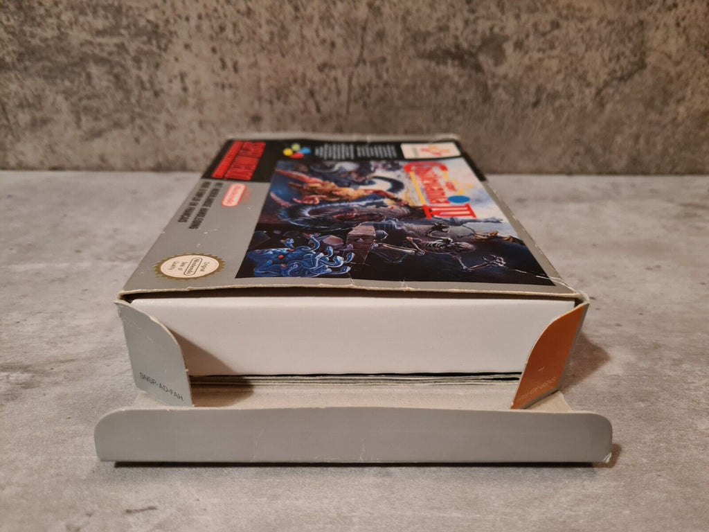 SNES Super Nintendo Super Castlevania IV mit OVP und Anleitung FAH - T-Retro-Games 
