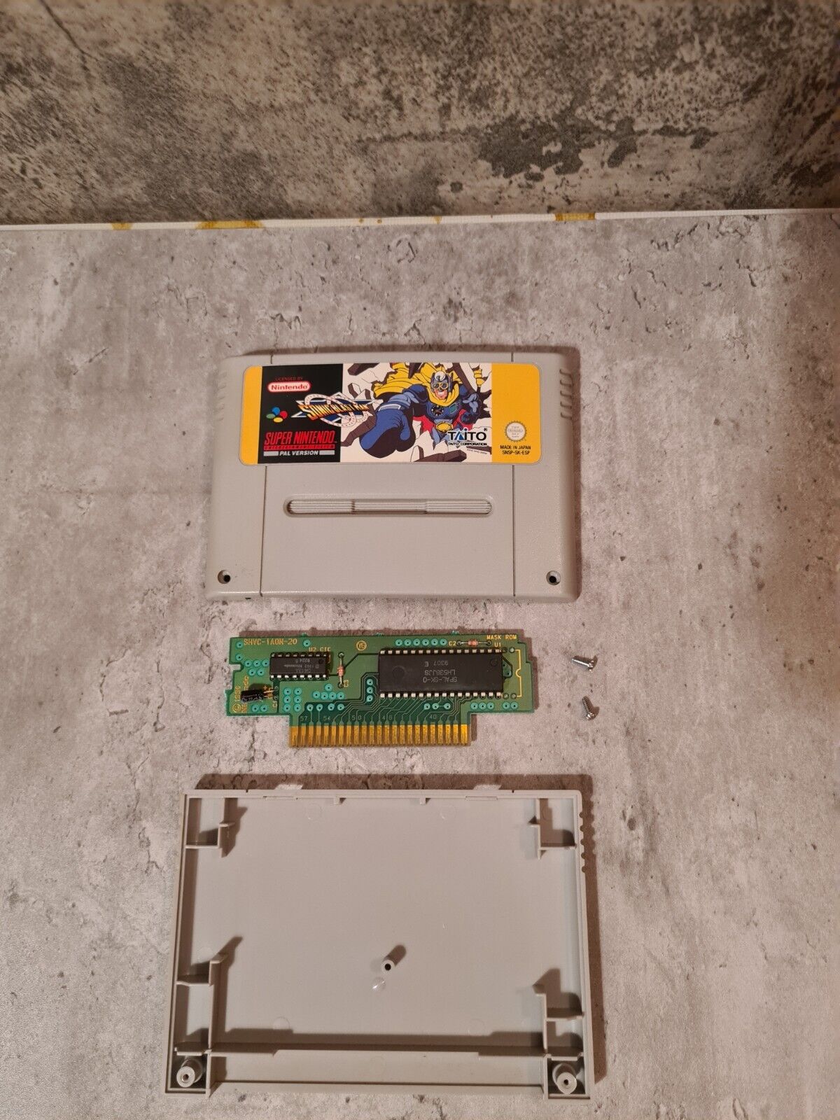 SNES Super Nintendo Sonic Blast Man Modul ESP - T-Retro-Games 