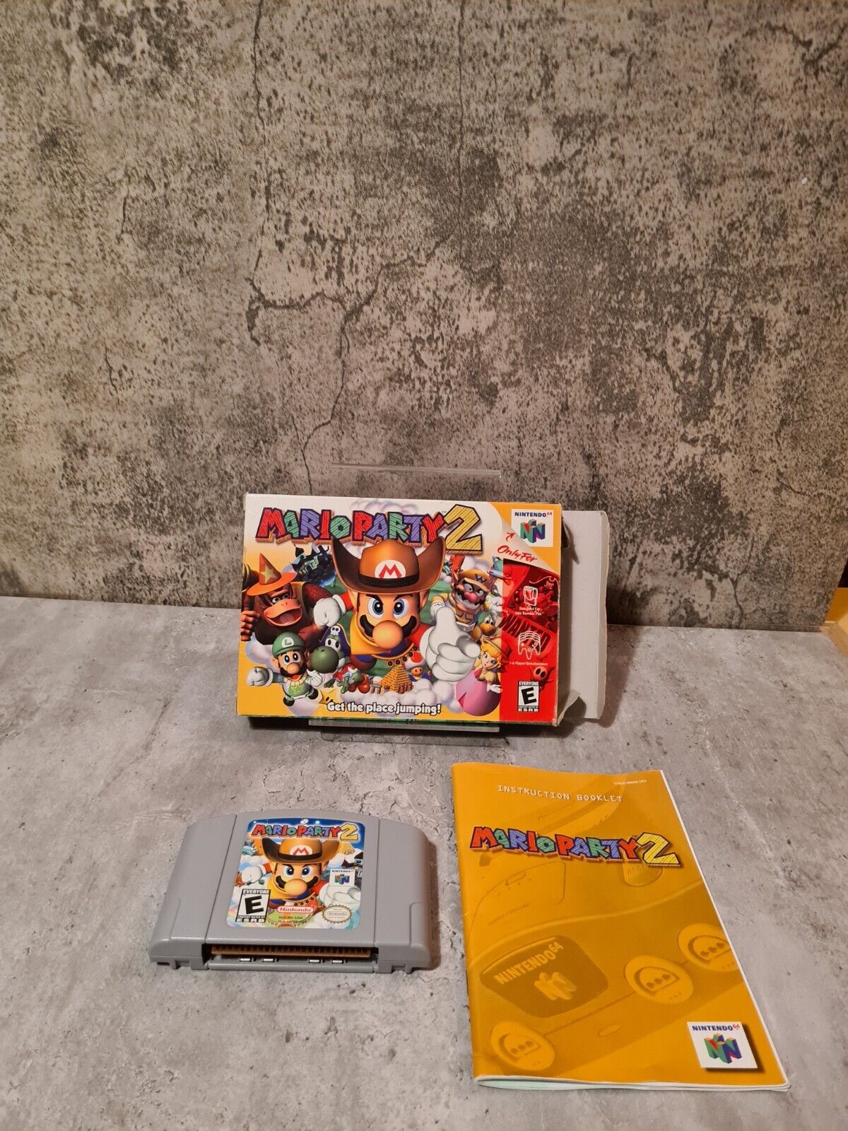 N64 Nintendo 64 Mario Party 2 mit OVP und Anleitung USA NTSC - T-Retro-Games 