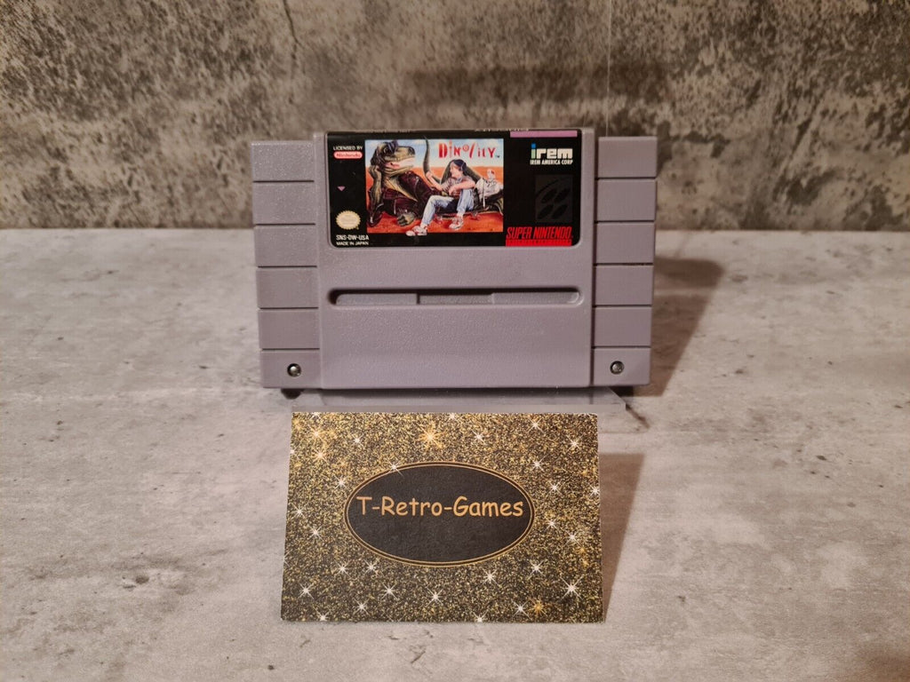 SNES Super Nintendo Dino City NTSC USA Modul - T-Retro-Games 