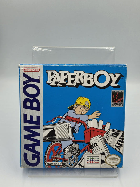 Nintendo Game Boy Classic Spiel Paperboy mit OVP und Anleitung USA