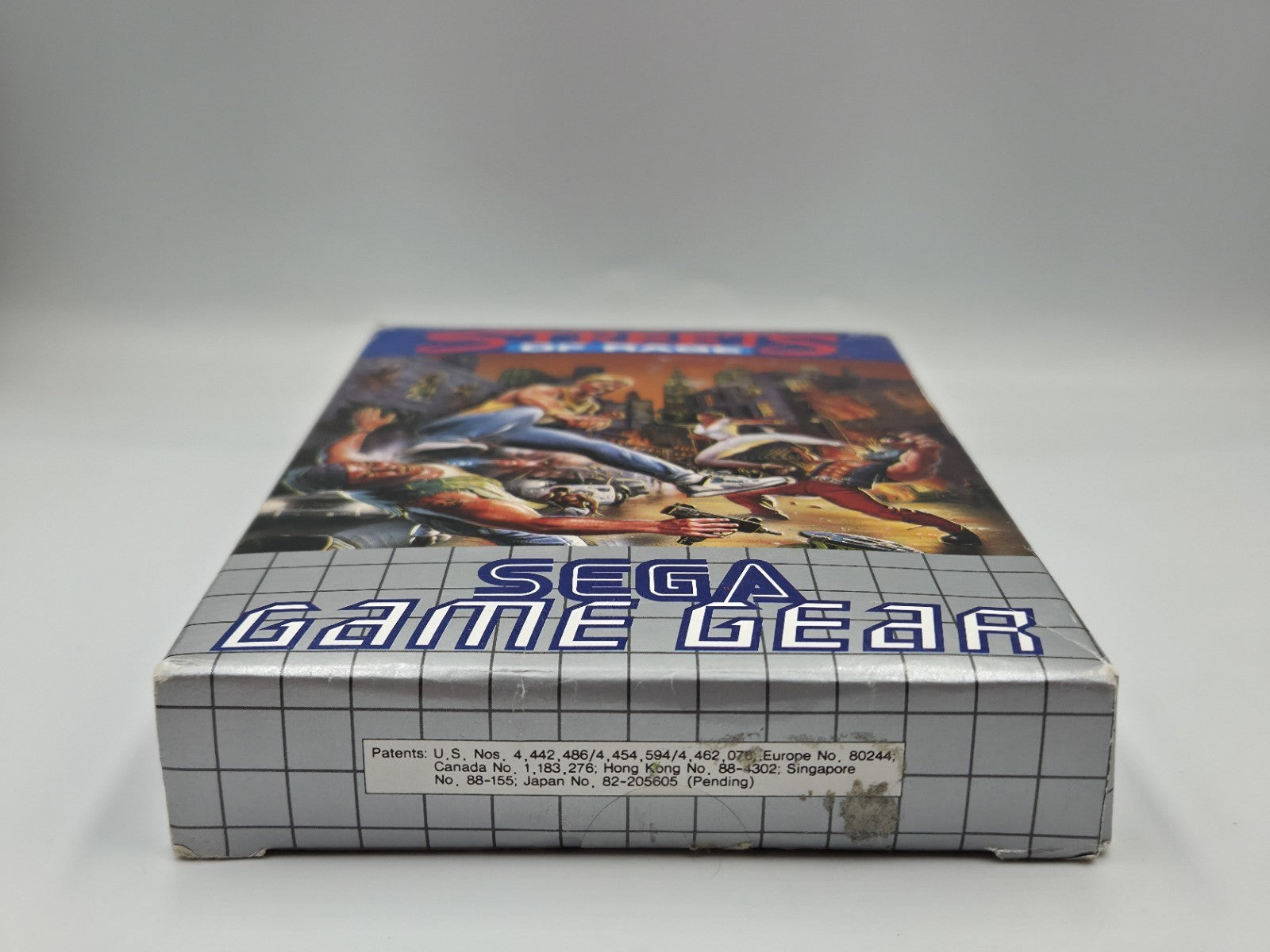 Sega Game Gear Spiel Streets of Rage mit OVP und Anleitung Multi Language 