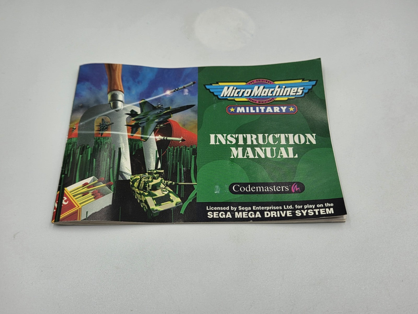 Sega Mega Drive Micro Machines Military mit OVP und Anleitung Multi Language 