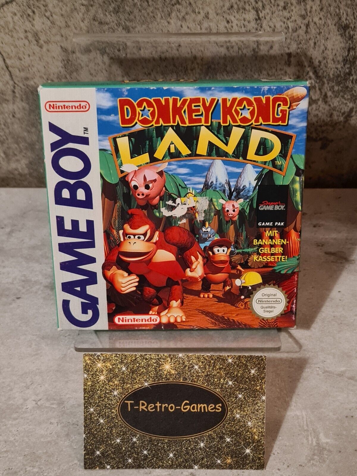 Nintendo Game Boy Classic Donkey Kong Land mit OVP und Anleitung GPS - T-Retro-Games 