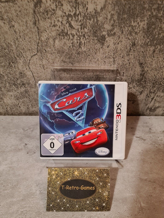 Nintendo 3DS Disney Pixar Cars 2 mit OVP und Anleitung GER - T-Retro-Games 