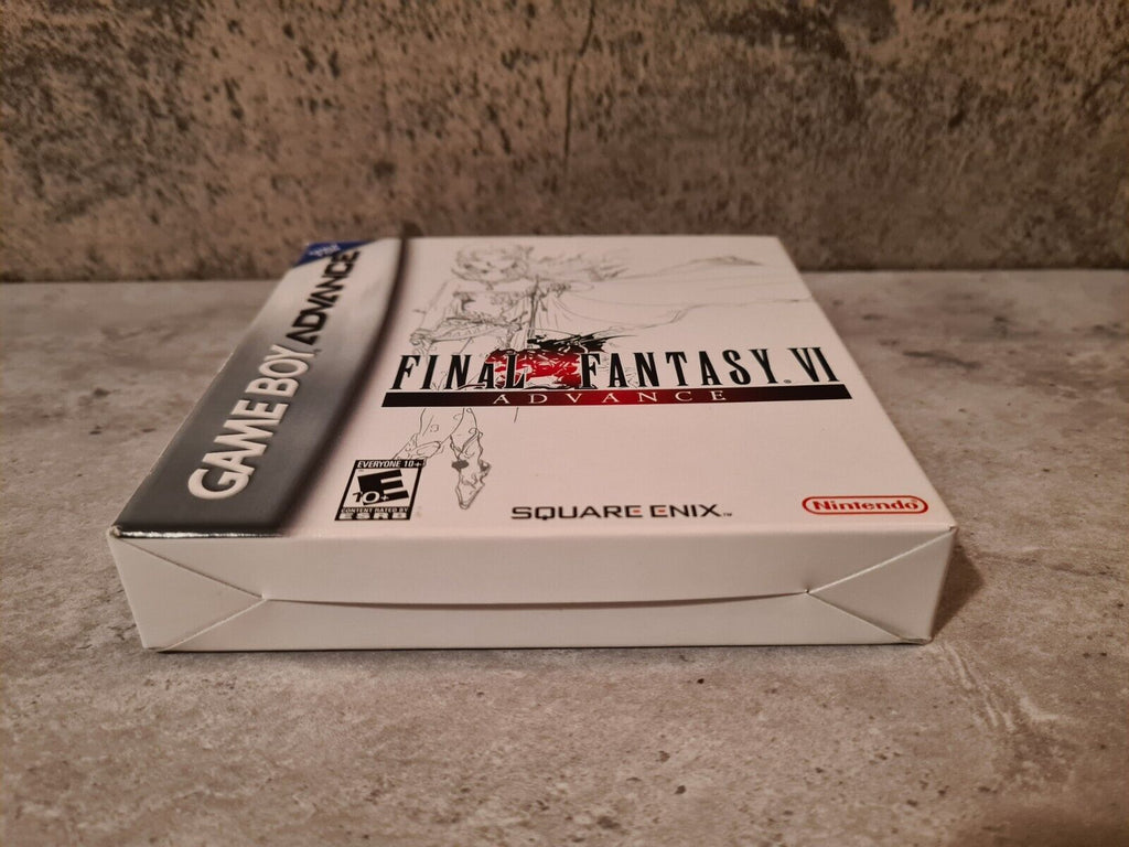 Nintendo Game Boy Advance Final Fantasy VI Advance mit OVP und Anleitung USA - T-Retro-Games 