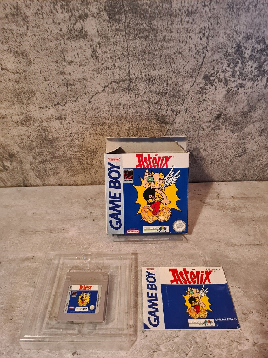 Nintendo Game Boy Classic Asterix mit OVP und Anleitung NOE - T-Retro-Games 
