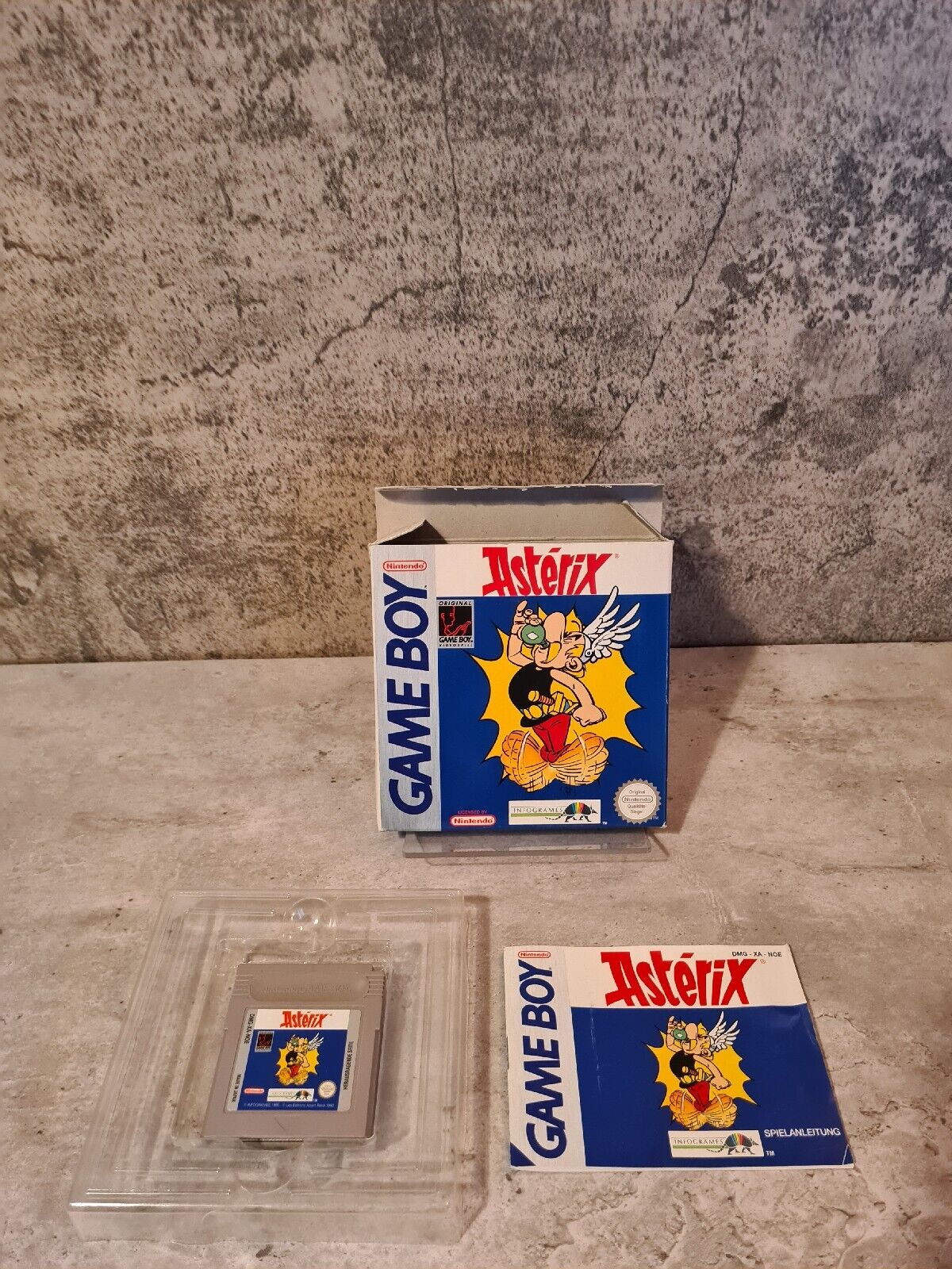 Nintendo Game Boy Classic Asterix mit OVP und Anleitung NOE - T-Retro-Games 