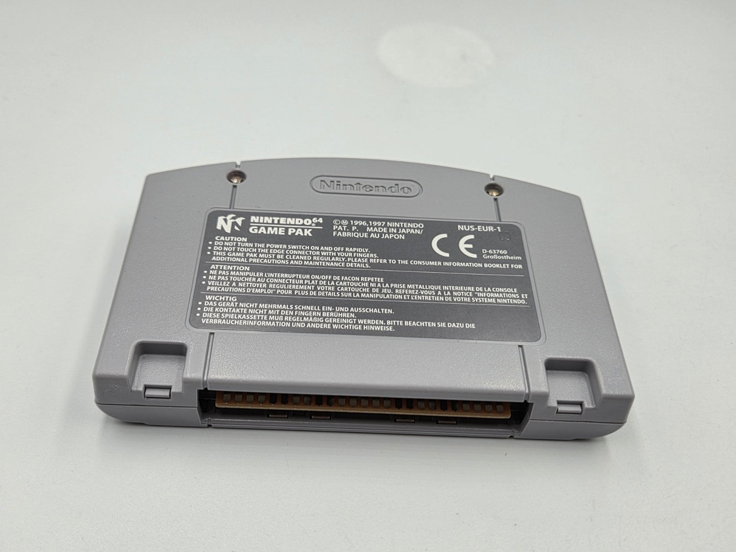 N64 Nintendo 64 Paper Mario mit OVP und Anleitung EUR