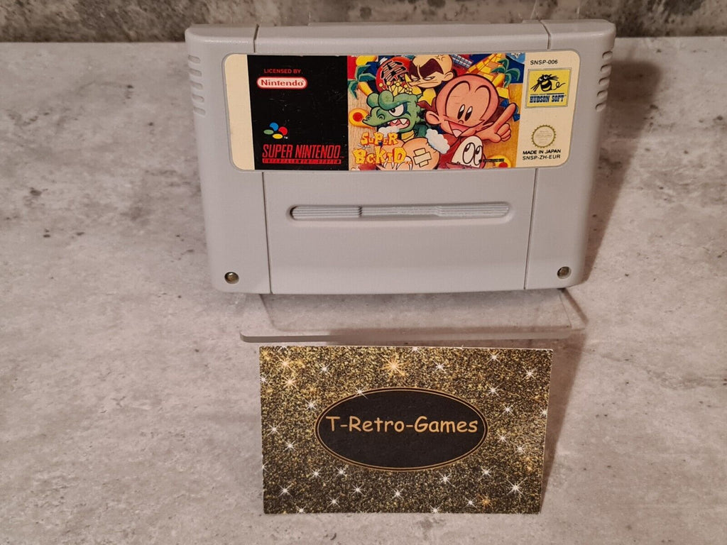 SNES Super Nintendo Super B.C. Kid EUR Modul - T-Retro-Games 