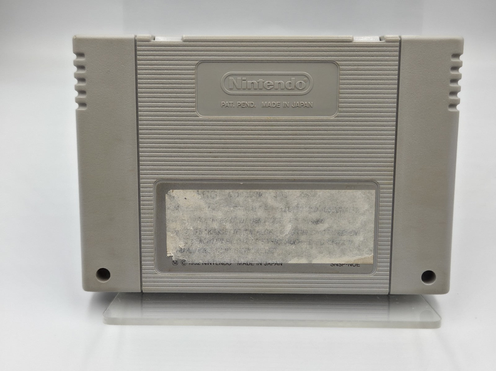 SNES Super Nintendo Spiel The Duel Test Drive II Modul NOE
