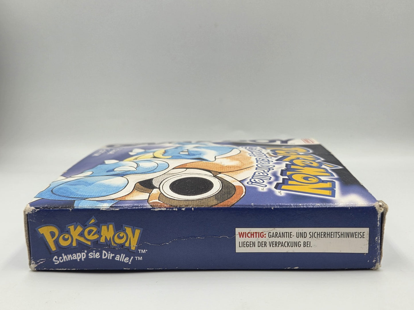 Nintendo Game Boy Classic Pokemon Blaue Edition mit OVP und Anleitung NOE