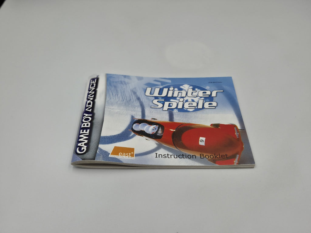 Game Boy Advance Spiel Winter Spiele mit OVP und Anleitung EUR