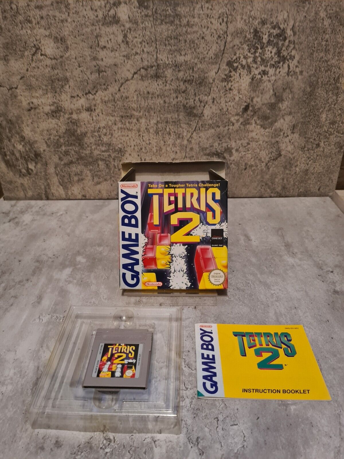 Nintendo Game Boy Classic Tetris 2 mit OVP und Anleitung UKV - T-Retro-Games 
