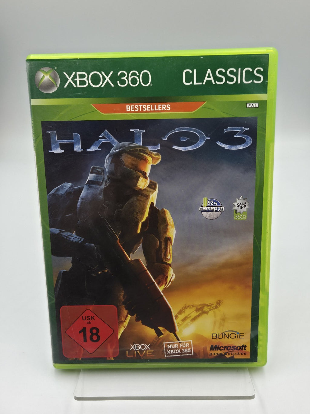 XBOX360 Spiel Halo 3 mit OVP und Anleitung Deutsch