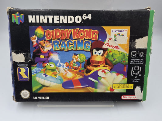 N64 Nintendo 64 Diddy Kong Racing mit OVP und Anleitung NOE
