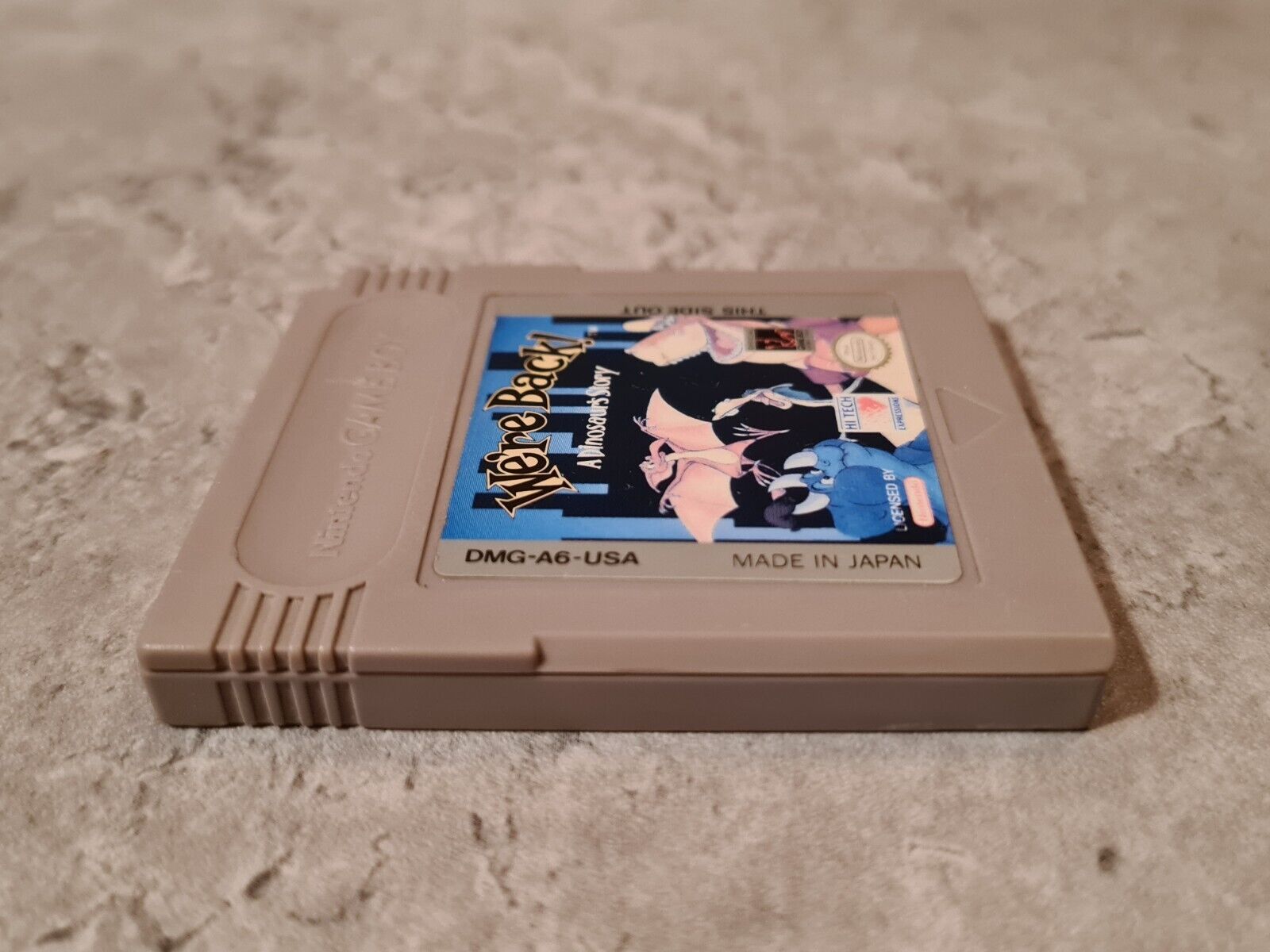 Nintendo Game Boy Classic Spiel We're Back! A Dinosaur's Story Modul USA - T-Retro-Games 
