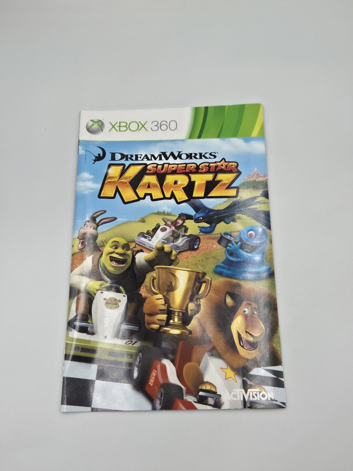 XBOX360 Spiel Dreamworks Super Star Kartz mit OVP und Anleitung 