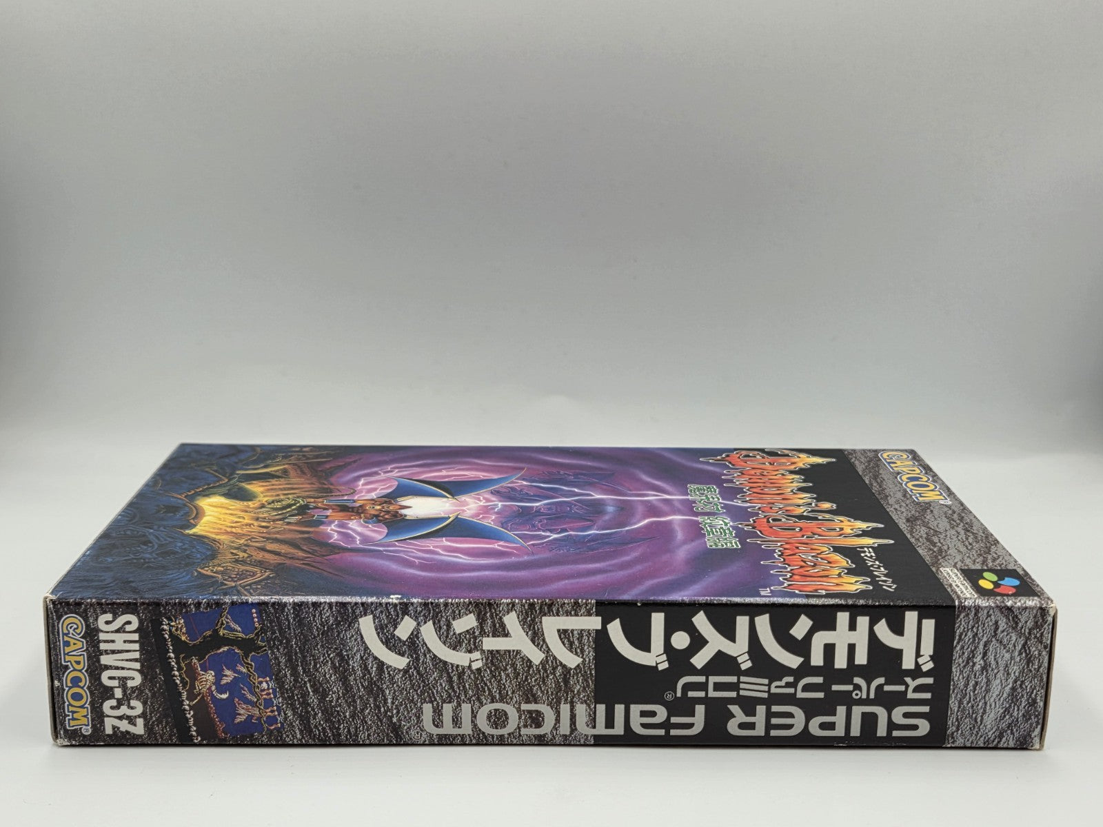 SFC Super Famicom Demon's Blazon mit OVP Japan - T-Retro-Games 